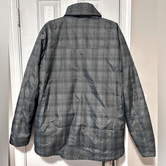 EUC COLUMBIA Blue Plaid Men’s Omni Heat 3-1 Interchange Jacket - Picture 2 of 14